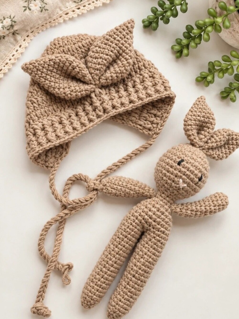 Crochet Infant Photo Props